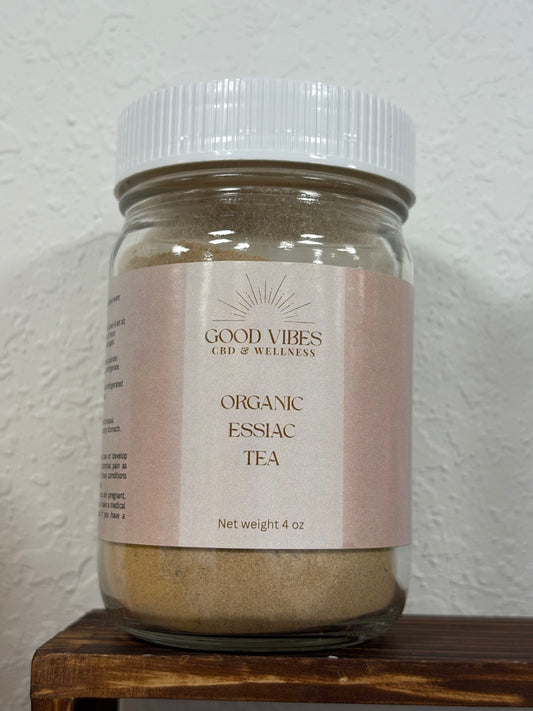 Organic Essiac Tea | Traditional Herbal Blend – Good Vibes CBD & Wellness