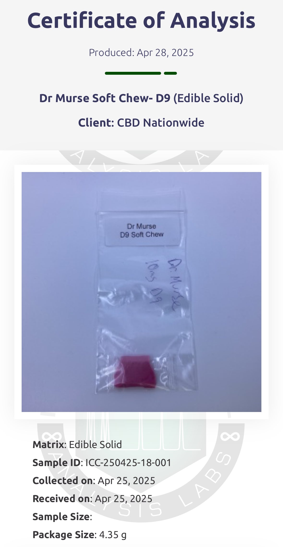 Sleep & Pain Support Taffies | Black Cherry | Delta-9 THC