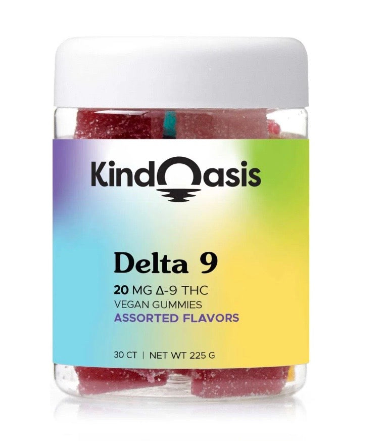 Kind Oasis | Delta 9 THC 20mg Gummies - 30ct Assorted