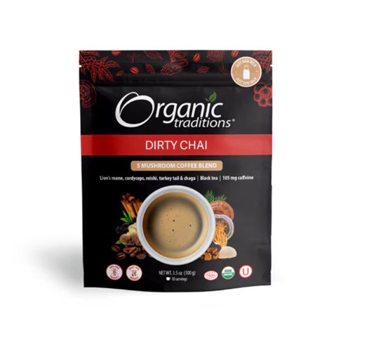 Organic Traditions Dirty Chai Drink Mix