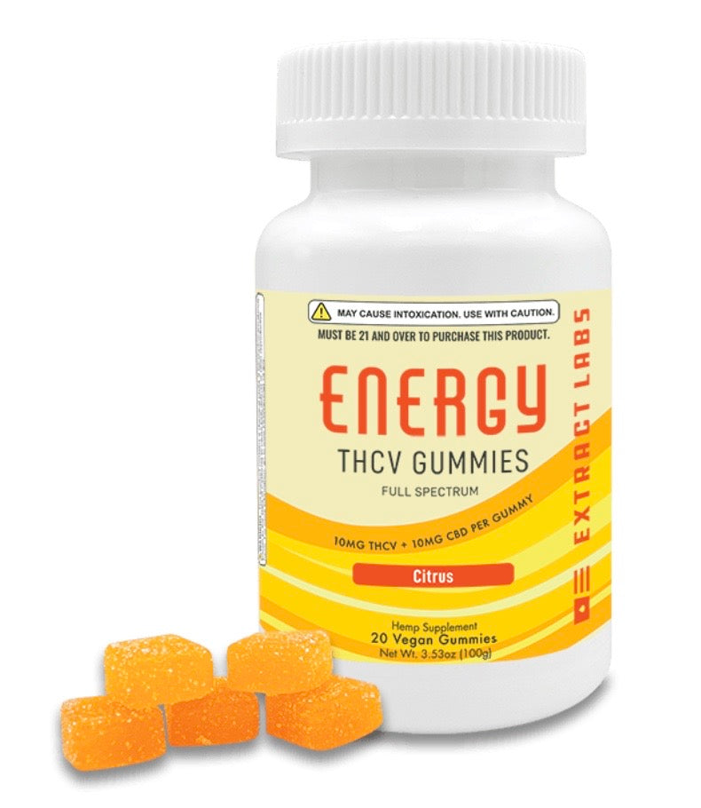 Extract Labs THCV Energy Gummies
