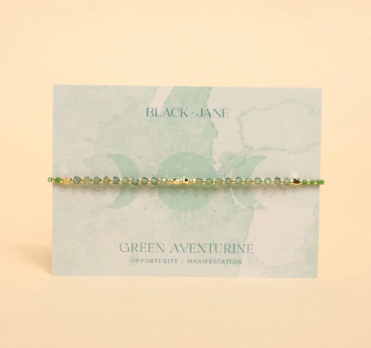 Good Vibes Gemstone Bracelet | Green Aventurine