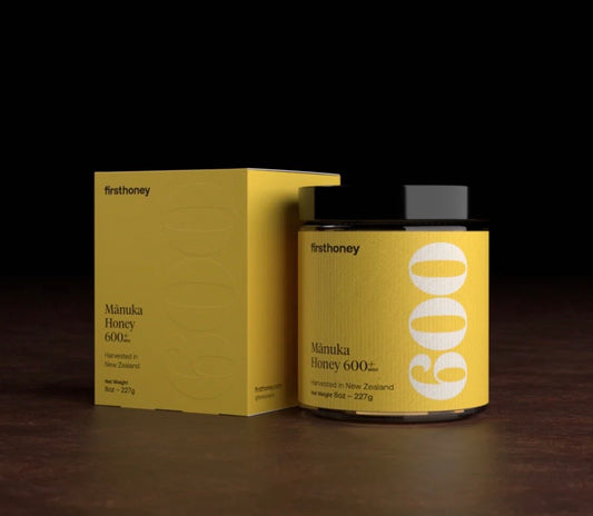 First Honey Premium Mānuka Honey 600+ MGO