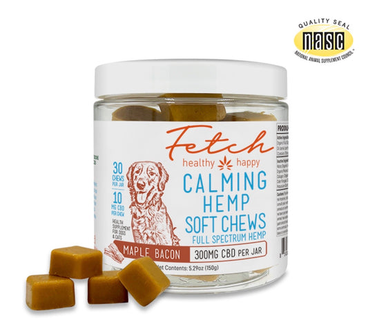 Fetch Calming Maple Bacon CBD Soft Chews