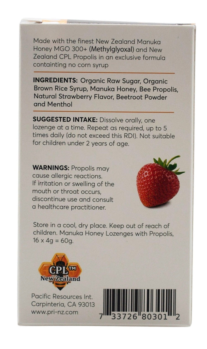 PRI Manuka Honey Lozenges