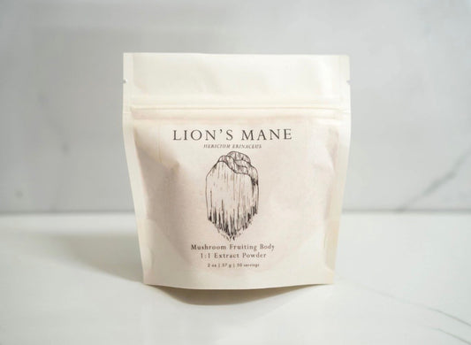 Lion’s Mane Mushroom Powder from Plantae + Fungi