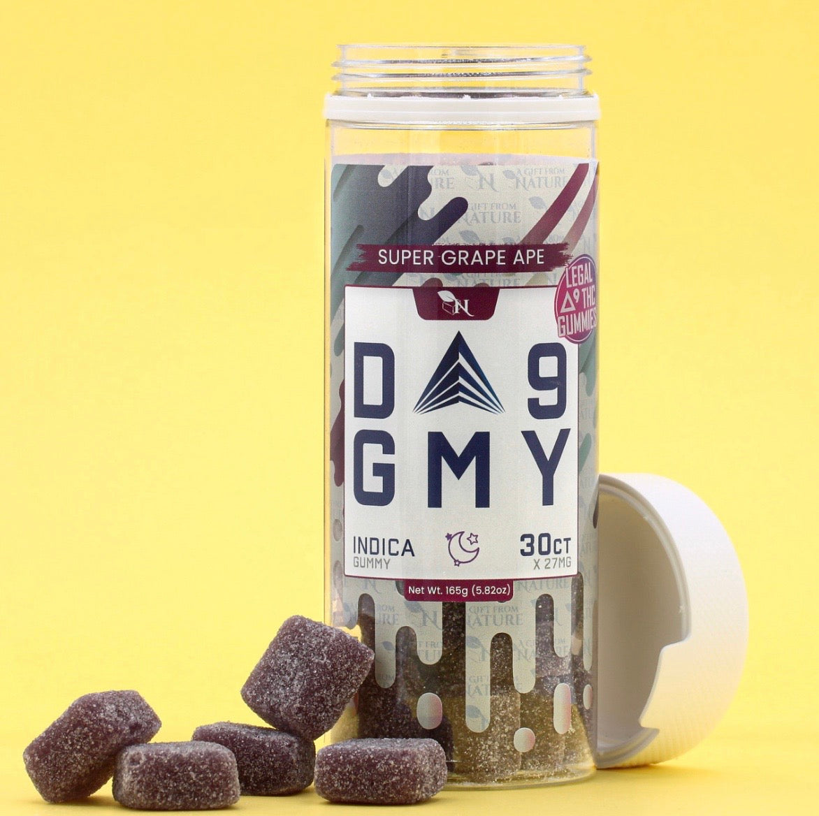 AGFN Gummies | Super Grape Ape | Indica