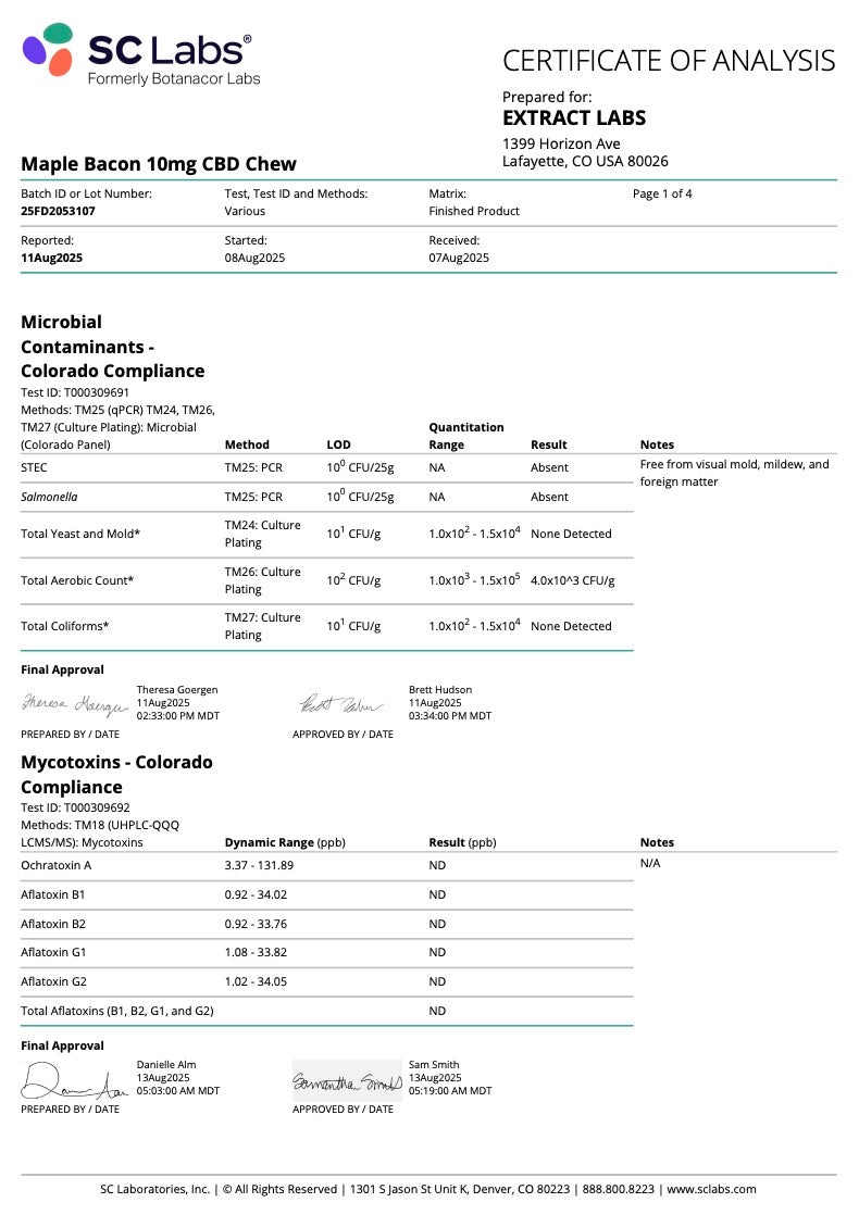 Fetch Calming Maple Bacon CBD Soft Chews