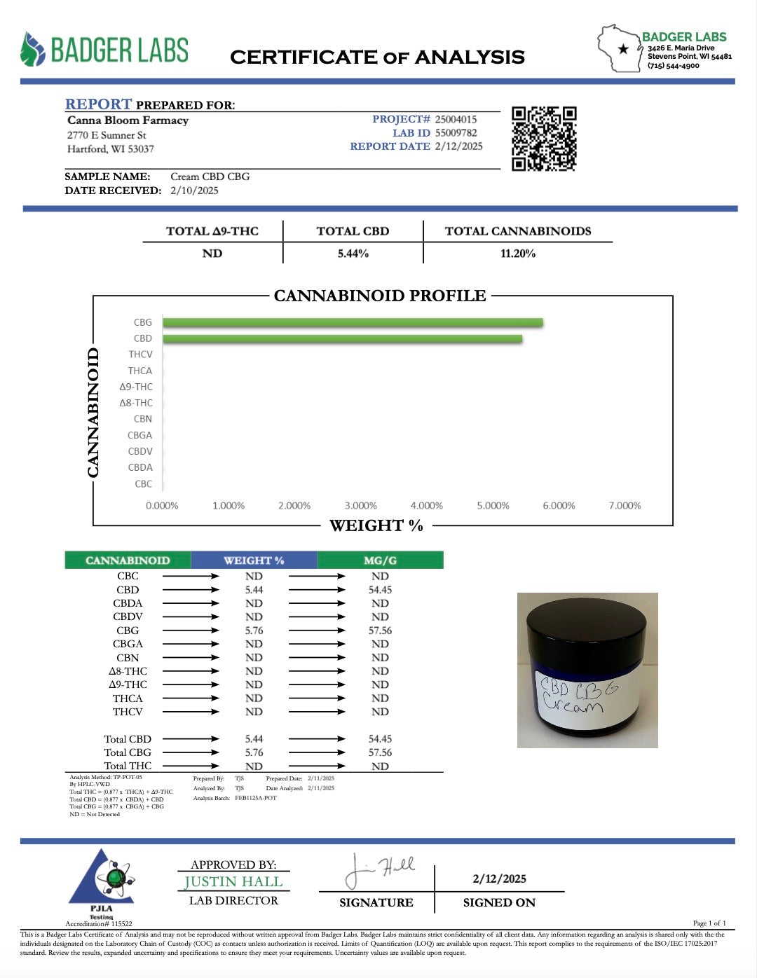 Good Vibes Extra-Strength Pain Cream