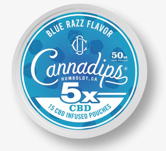 Cannadips 5x Blue Razz CBD