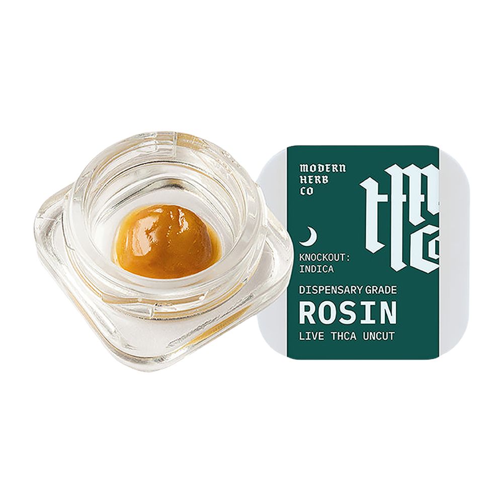 Modern Herb Co Dispensary Grade Live Rosin THCA Uncut Dabs | 1g