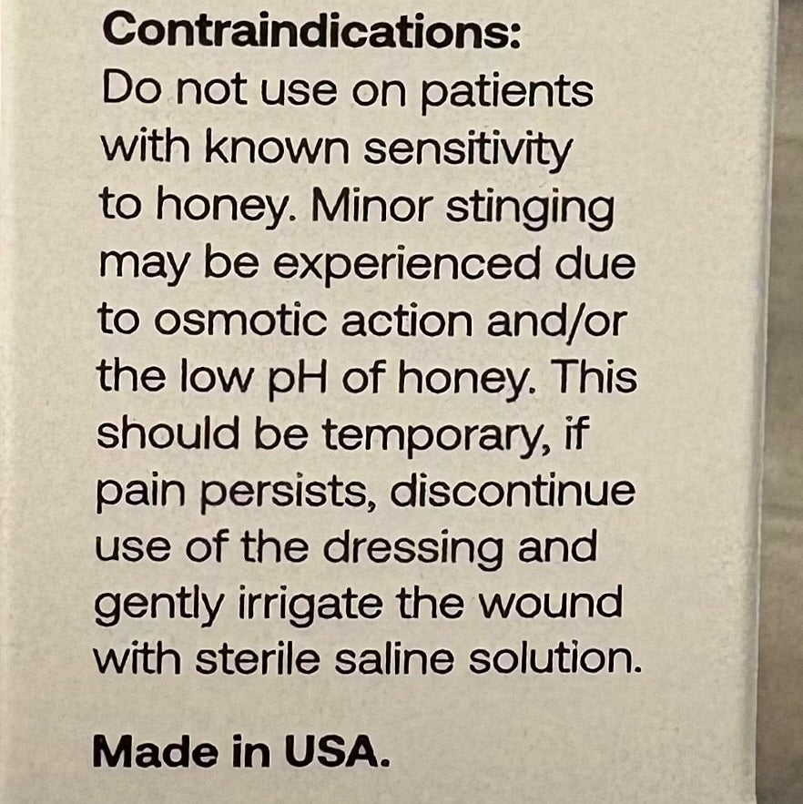 First Honey Manuka Honey Ointment Extra Strength medical-grade honey skin ointment 21g Contraindications