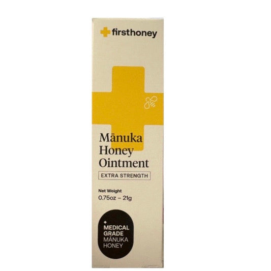 First Honey Manuka Honey Ointment Extra Strength medical-grade honey skin ointment 21g